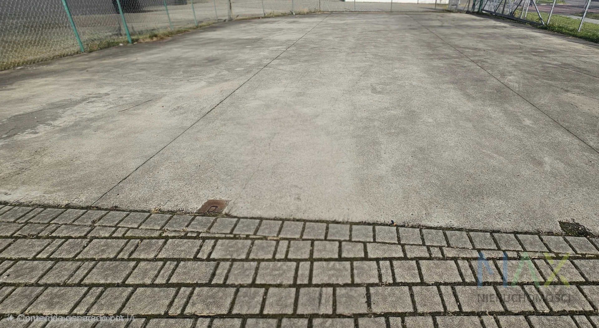 działka na parking lub podobną działalność